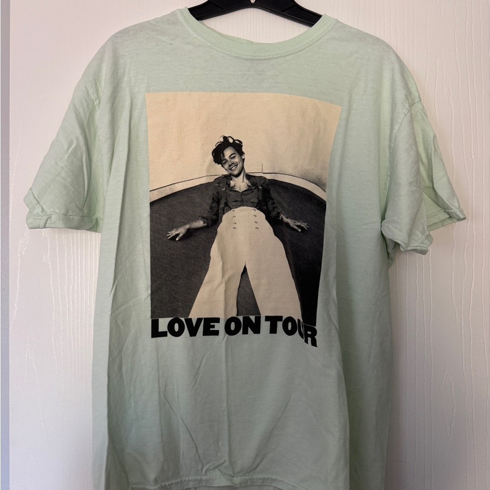 Harry Styles Love On Tour Teal Shirt
